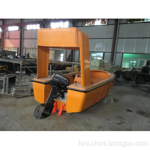 Common rescue life boat for 6 persons